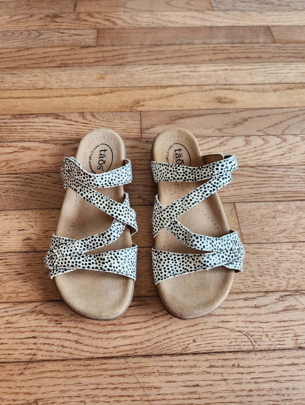 Womens Taos Footwear Double U Sandals Size 7